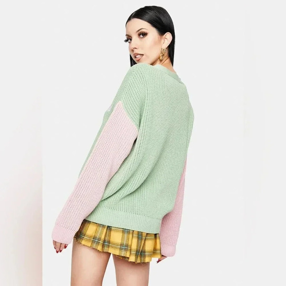 Minga London Dreamy Contrast Knitted Cardigan medium - Picture 15 of 16